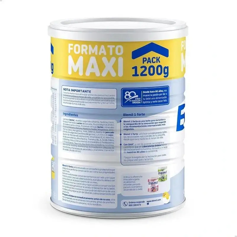 Blemil Plus 1 Forte, Pack 12 x 1200 grams