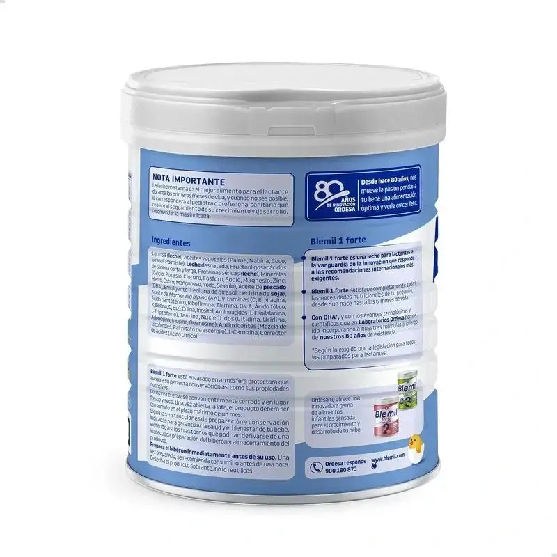Blemil Plus 1 Forte, Pack 12 x 800 g