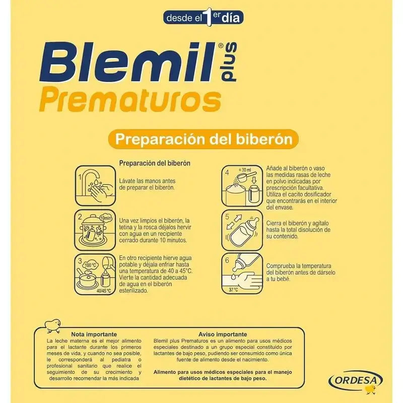Blemil Plus Premature Infants, Pack 3 x 400g