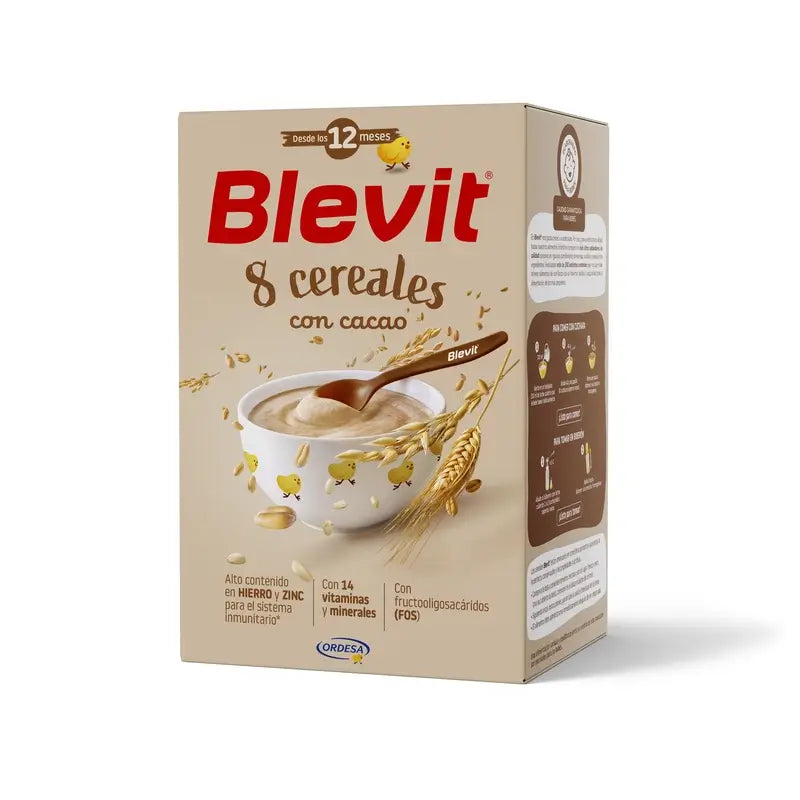Blevit 8 Cereals Cocoa, 500gr