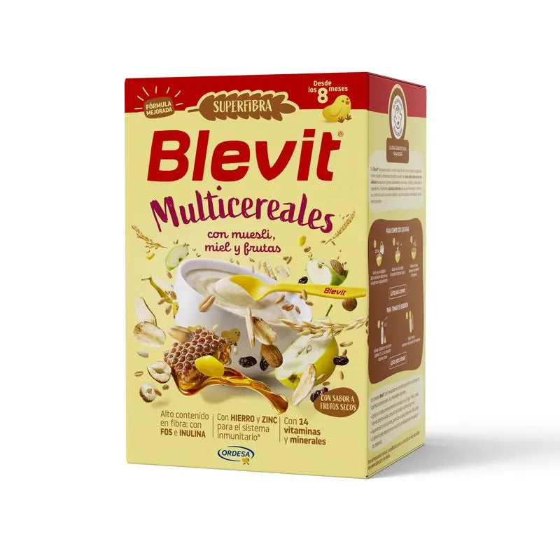 Blevit Baby Food Superfibre Multigrain Muesli , 500 grams