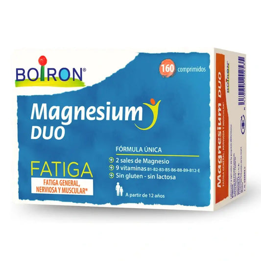 Boiron Magnesium Duo Fatigue, 160 Tablets