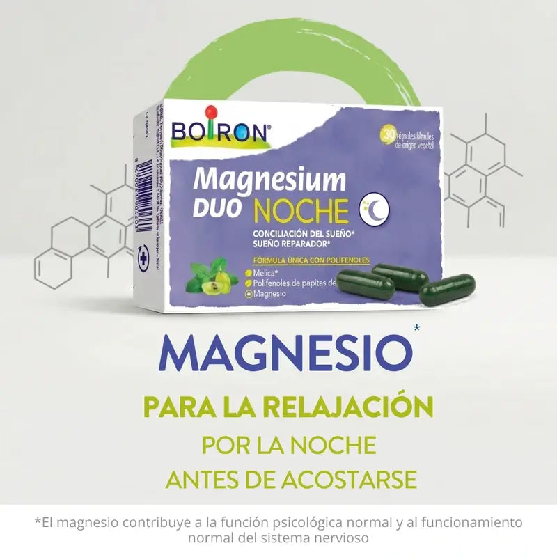 BOIRON Magnesium Duo Night, 30 capsules