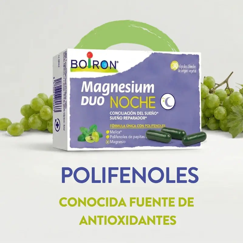 BOIRON Magnesium Duo Night, 30 capsules