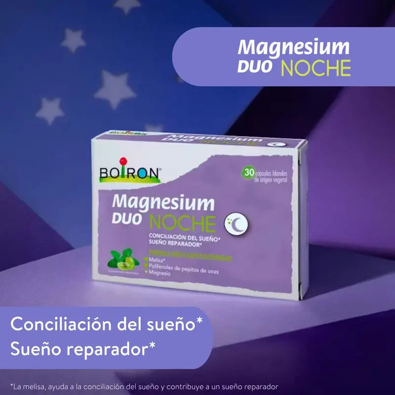 BOIRON Magnesium Duo Night, 30 capsules