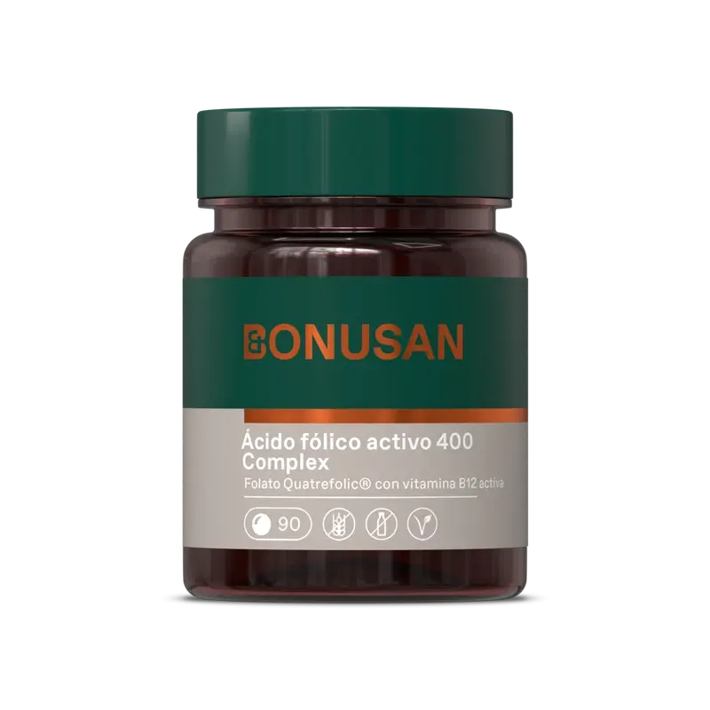 Bonusan Folic Acid Active 400 Complex , 90 tablets