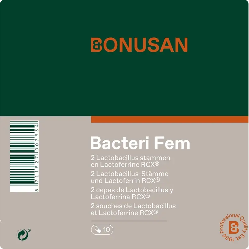 Bonusan Bacteri Fem, 10 capsules