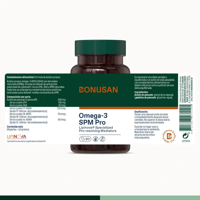 Bonusan Omega-3 Spm Pro, 60 pearls