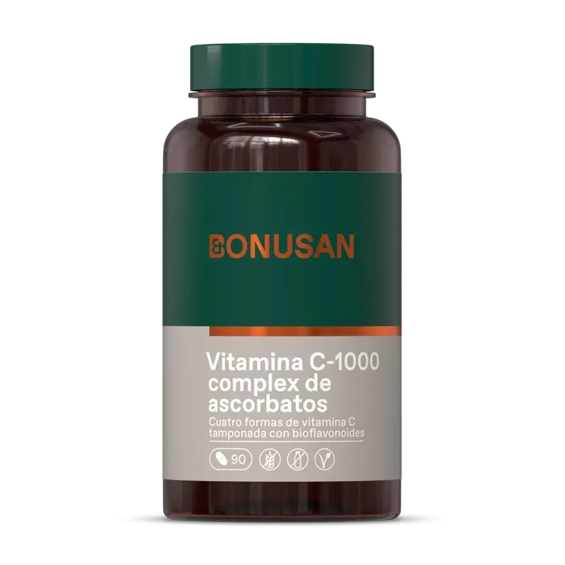 Bonusan Vitamin C-1000 Ascorbate Complex , 90 tablets