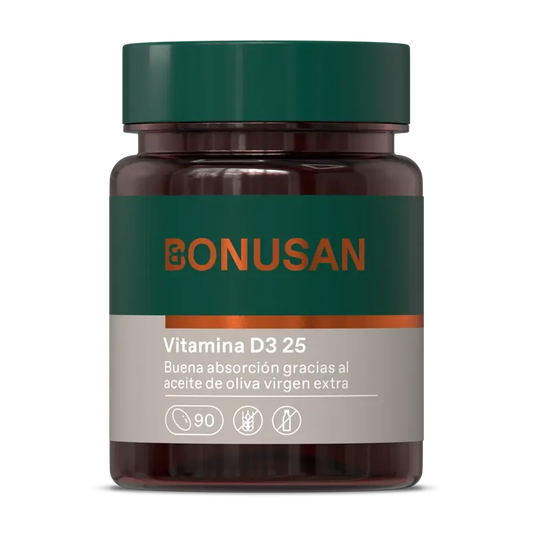 Bonusan Vitamin D3 25 , 90 pearls