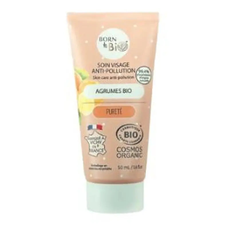 Born To Bio Anti-Pollution Face Care Oily Skin 50Ml. Bio