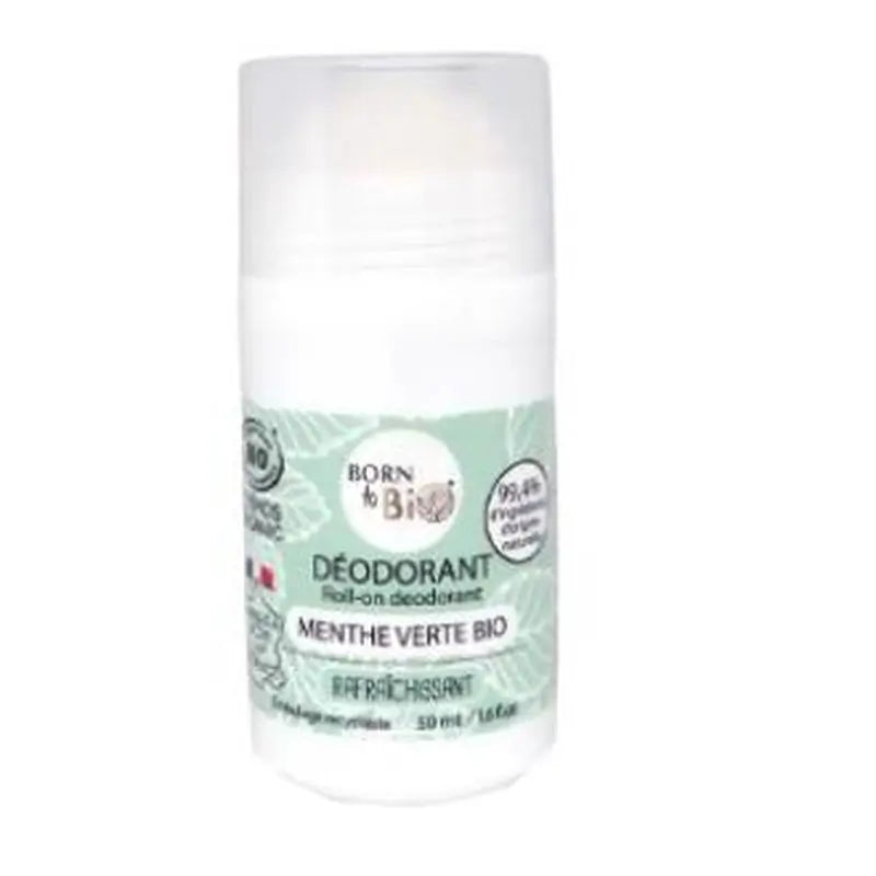 Born To Bio Deodorant Mint 50Ml. Bio