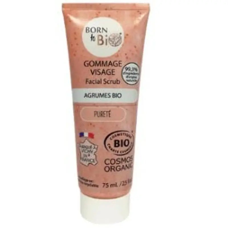 Born To Bio Oily Skin Facial Scrub 75Ml. Bio