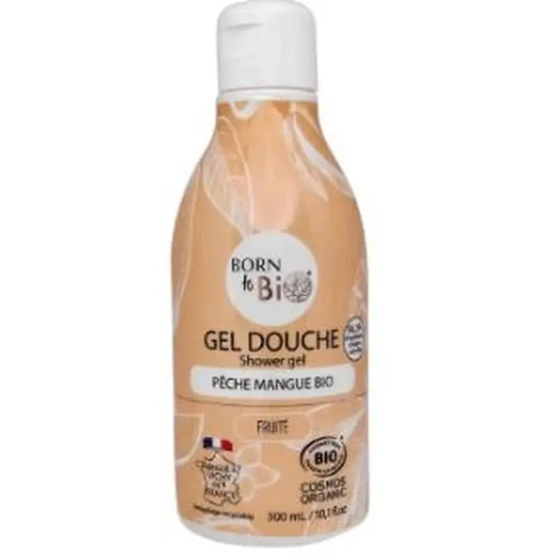 Born To Bio Peach & Mango Bath Gel 300Ml. Bio