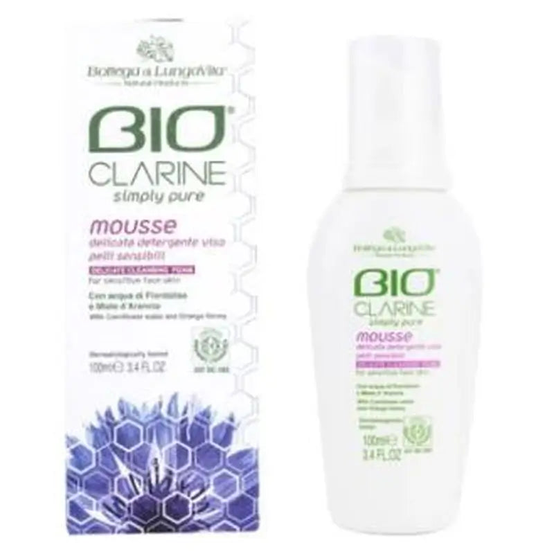 Bottega Di Lungavita Bio Clarine Gentle Cleansing Mousse 100Ml.