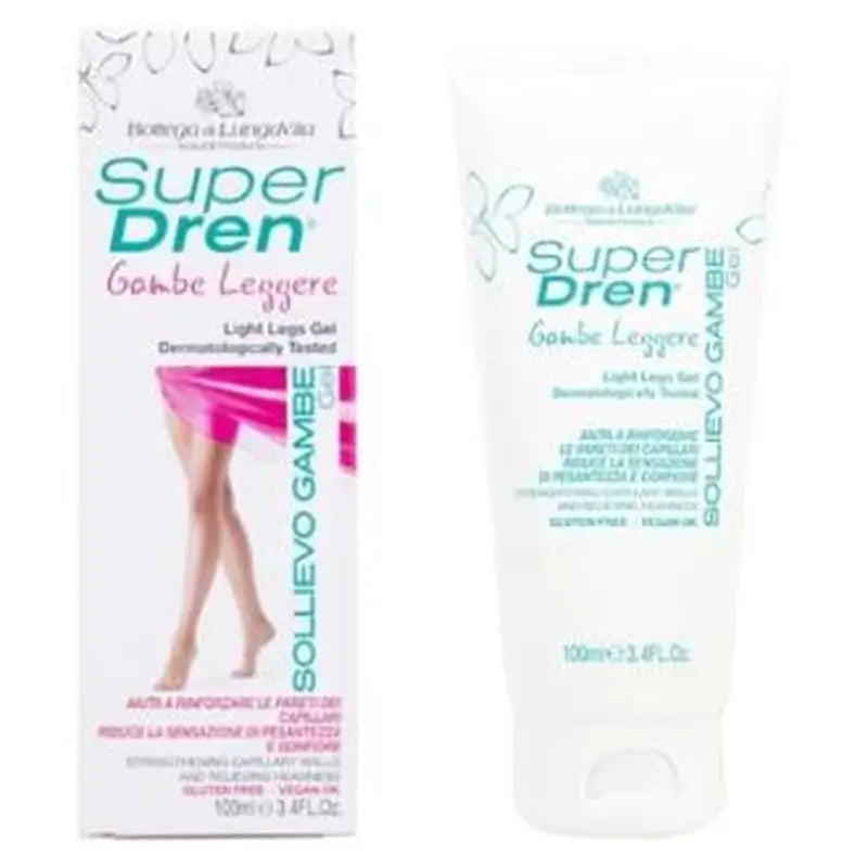 Bottega Di Lungavita Super Dren Light Legs Gel 100Ml.