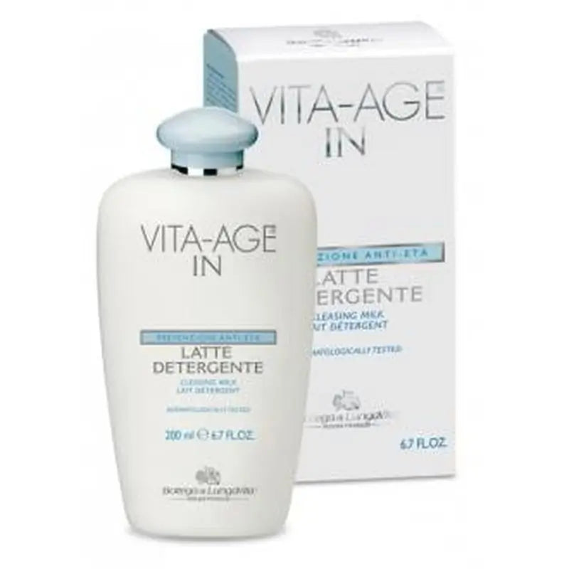 Bottega Di Lungavita Vita-Age In Facial Cleansing Milk 200Ml.