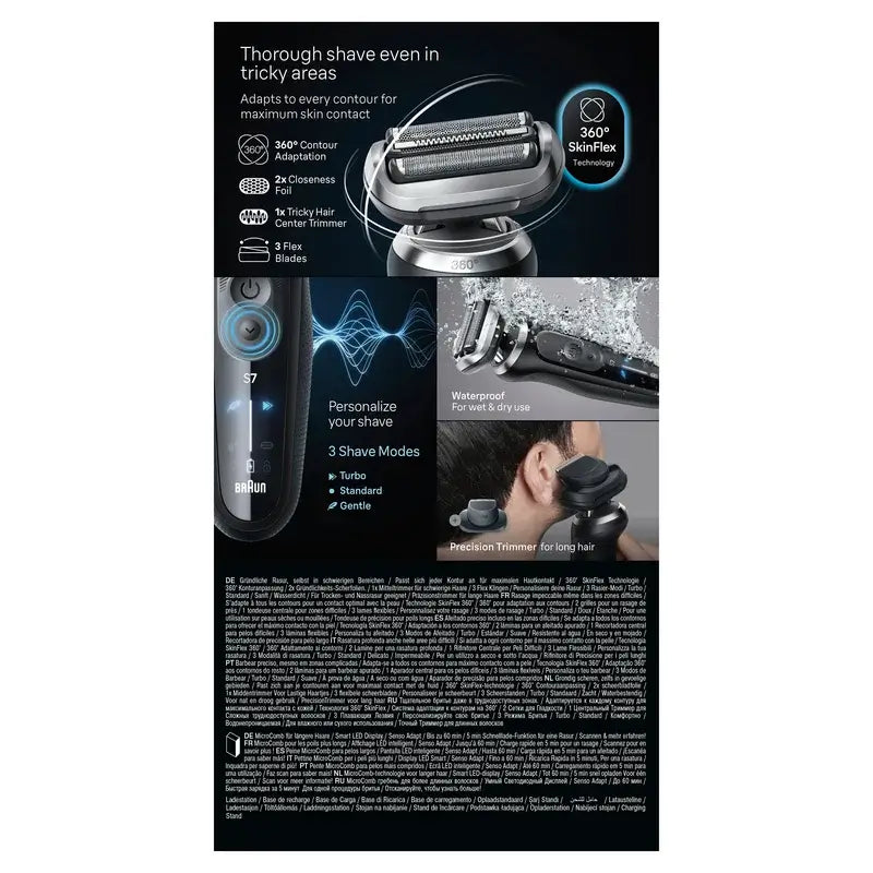 Braun Series7 Shaver 72-N4200Cs Black