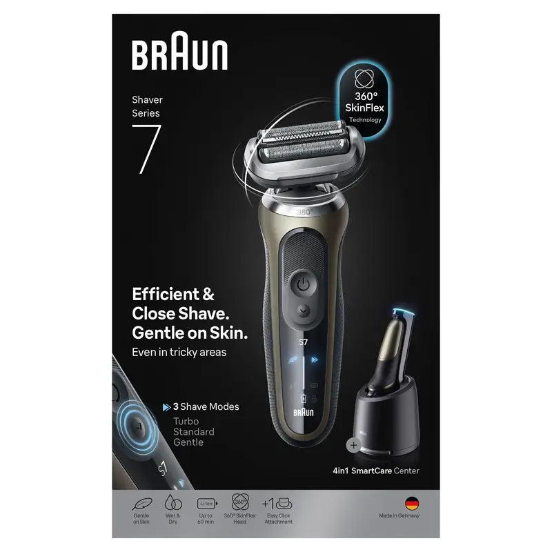 Braun Series7 Shaver 72-C7200Cc Golden