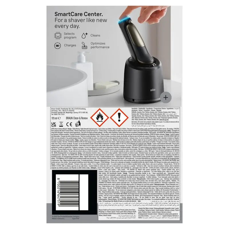 Braun Series7 Shaver 72-C7200Cc Golden
