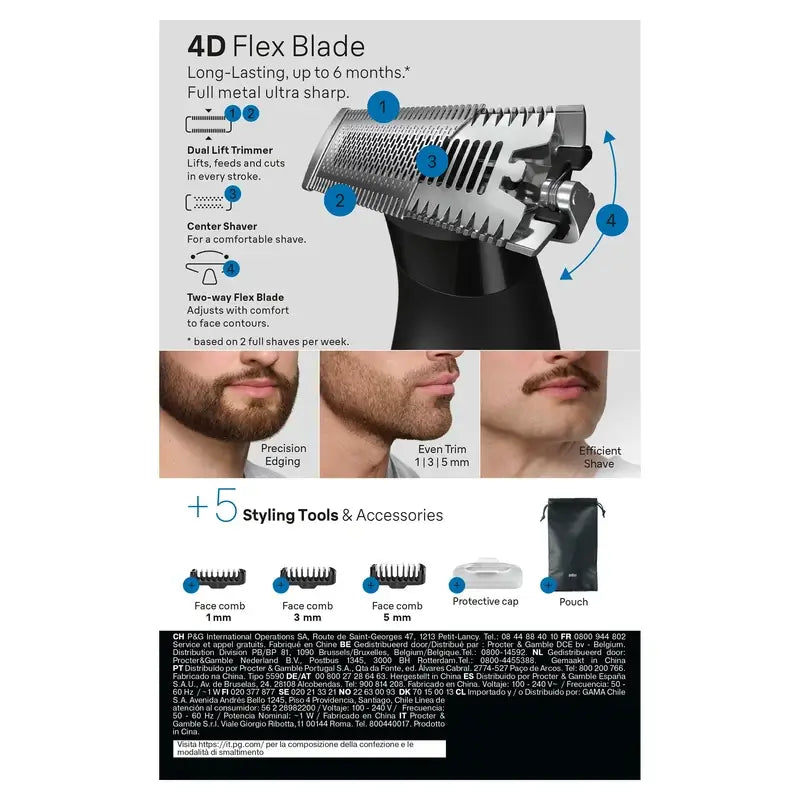 Braun X Series Xt3100 Beard Trimmer