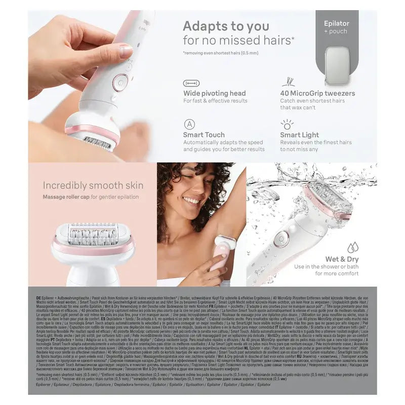 Braun Silk-Épil 9 SES9-000, Electric Epilator For Women