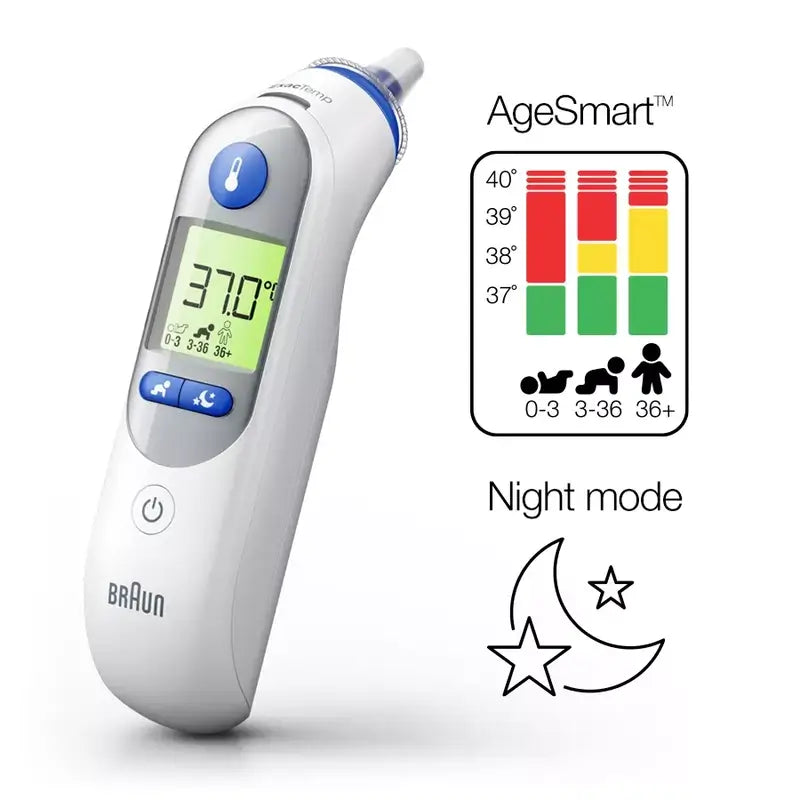 Braun Thermosacan 7 Thermometer Irt6525, 1 pc.