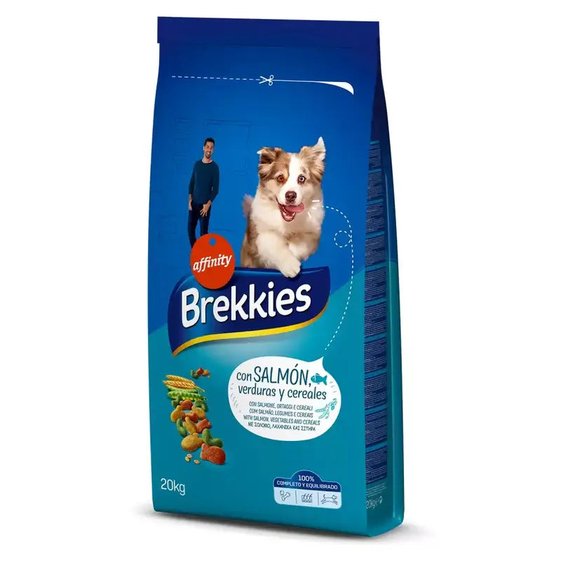 Brekkies Dog Food – Salmon Recipe, 20 kg