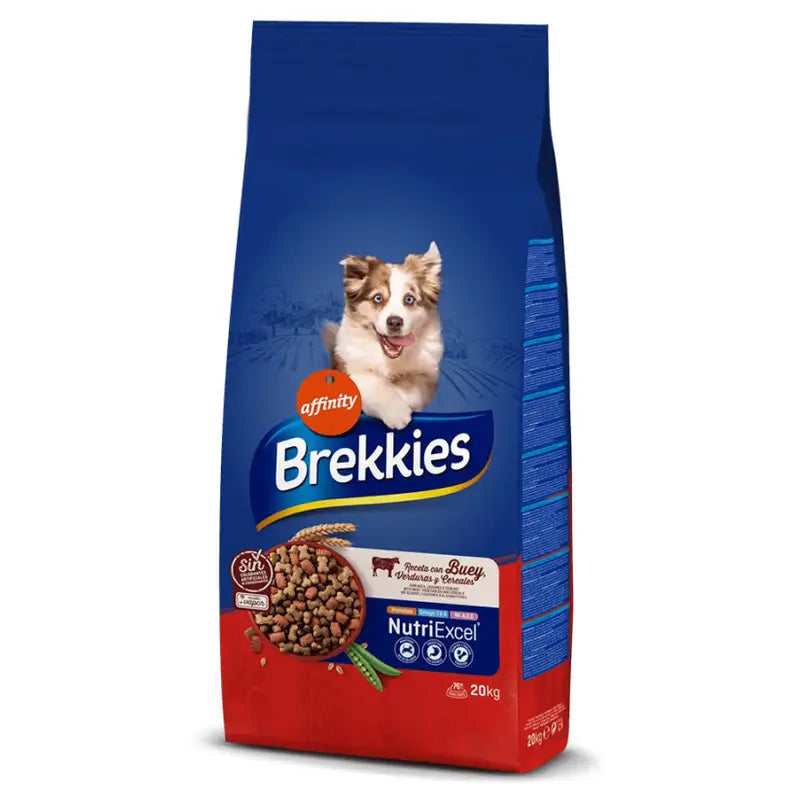 Brekkies Dog Beef Dry Food, 20 kg