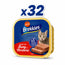 Brekkies Cat, Beef and Lamb Tub, 100 g, pack of 32