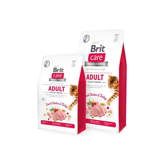 Brit Care Cat Grain-Free Adult Activity Support 400 grams