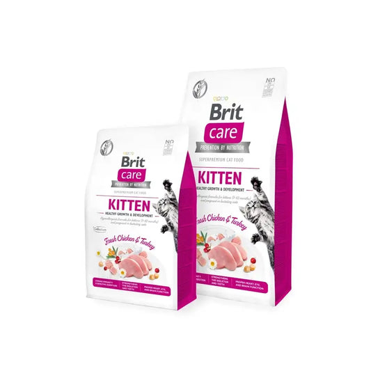 Brit Care Cat Grain-Free Kitten Healthy Growth 400 grams