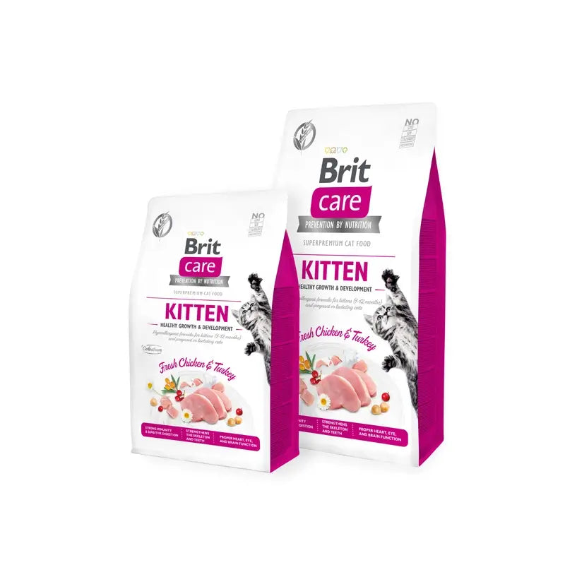 Brit Care Cat Grain-Free Kitten Healthy Growth 400 grams