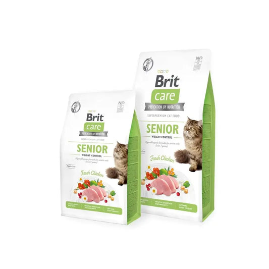 Brit Care Cat Grain-Free Senior Weight Control 7 kilos