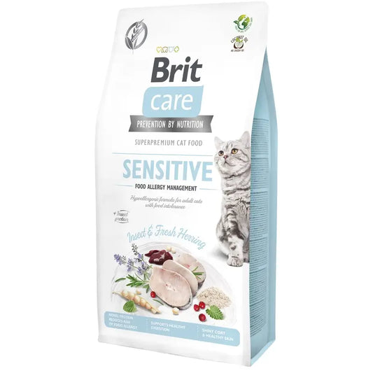 Brit Care Cat Grain-Free Sensitive Insect 7 kilos