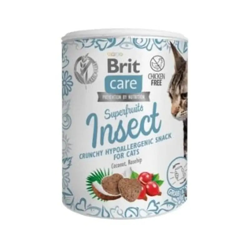 Brit Care Cat Snack SF Insecto 6 x 100g
