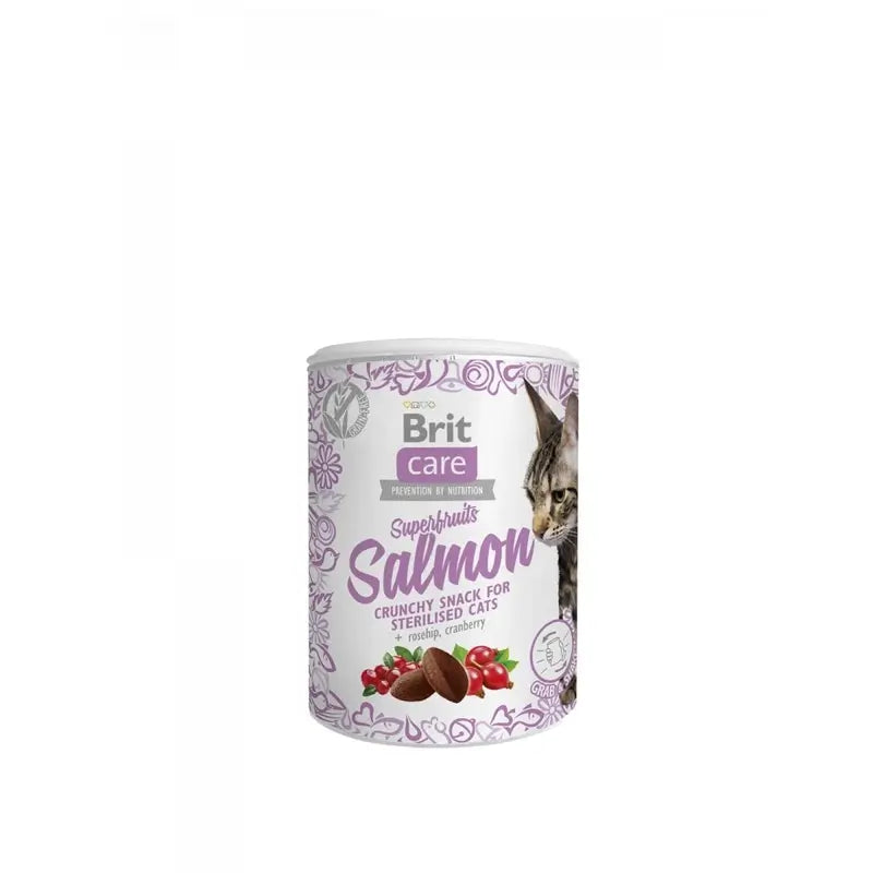Brit Care Cat Snack SF Salmon 6 x 100 grams