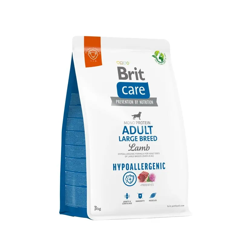 Brit Care Dog Adult Hypoallergenic Large Breed Lamb 3kg