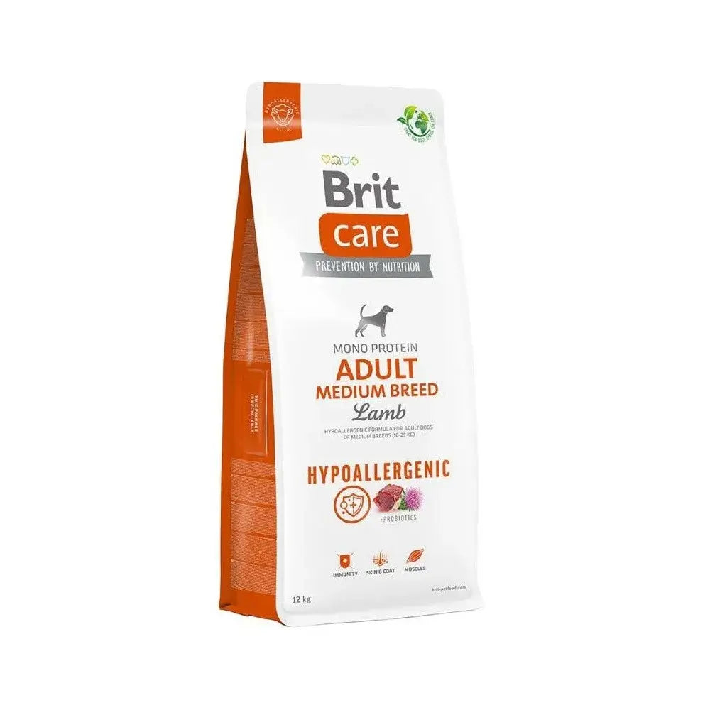 Brit Care Dog Adult Hypoallergenic Medium 12Kg for Dogs
