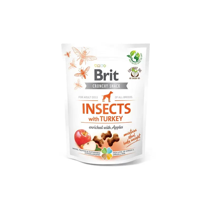 Brit Care Dog Crunchy Insects & Turkey 6x200g