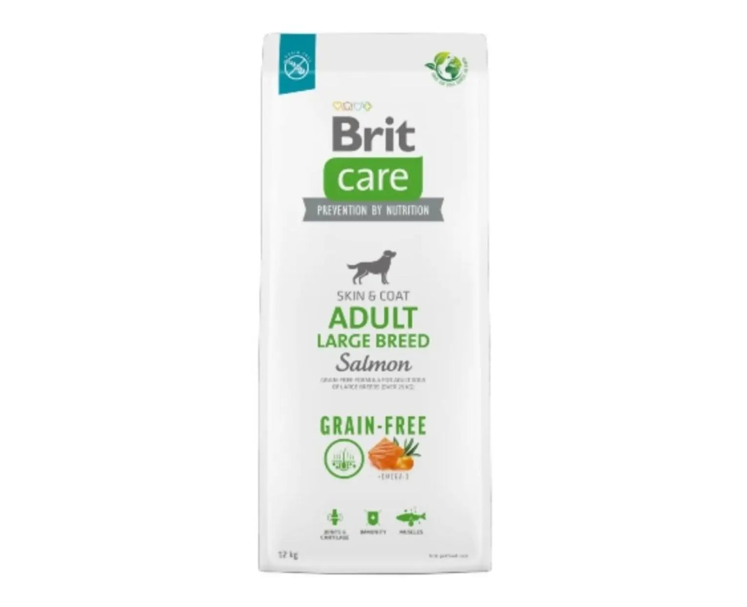 Brit Care Dog Grain Free Adult Large Salmon 12Kg for Dogs