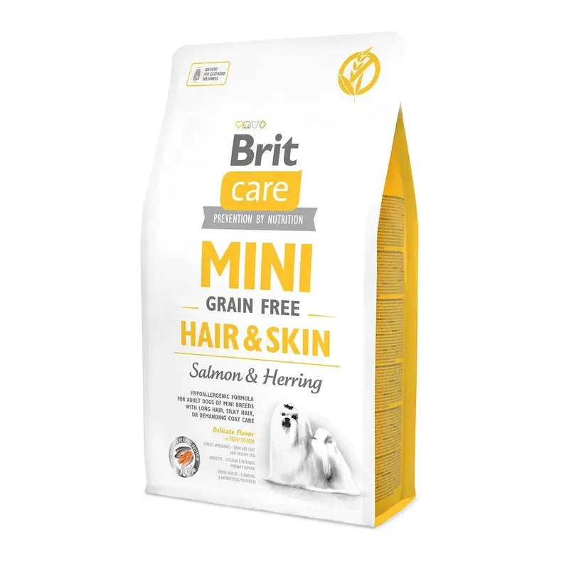 Brit Care Dog Mini Grain-Free Hair & Skin 2 kilos