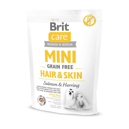 Brit Care Dog Mini Grain-Free Hair & Skin 400 grams