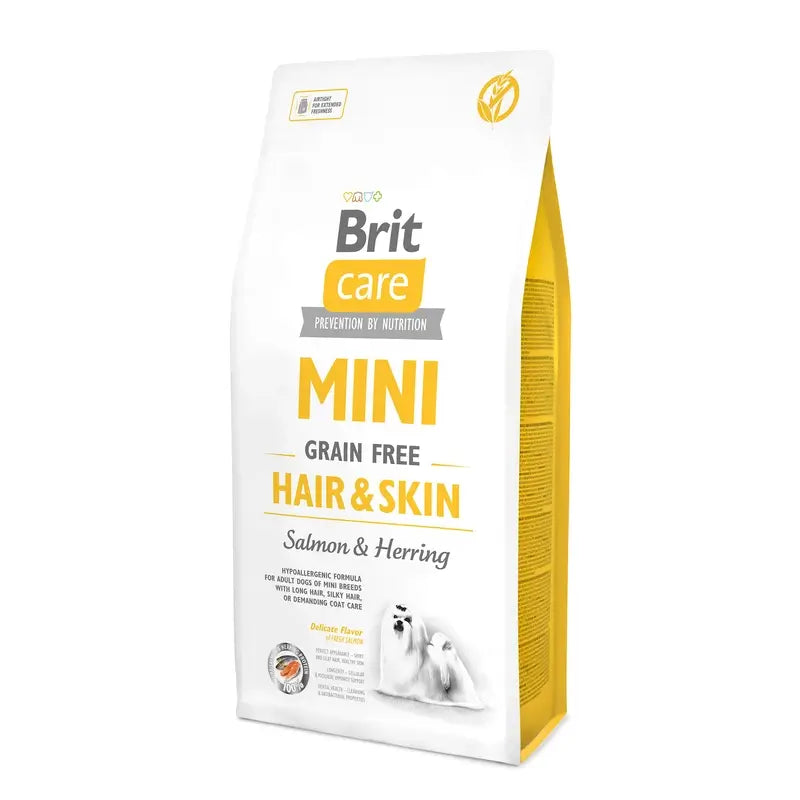 Brit Care Dog Mini Grain-Free Hair & Skin 7 kilos