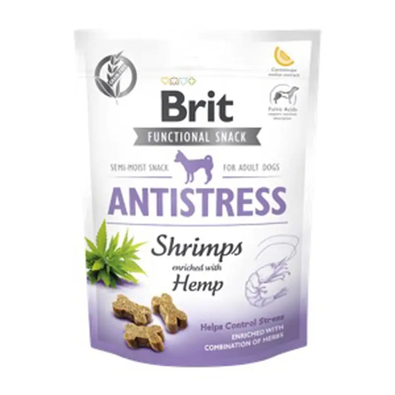 Brit Care Anti-Stress Dog Snack, 10 x 150-gram packs