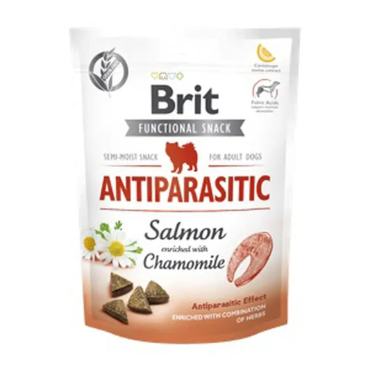Brit Care Dog Snack – Salmon, with parasite protection, 10 x 150g