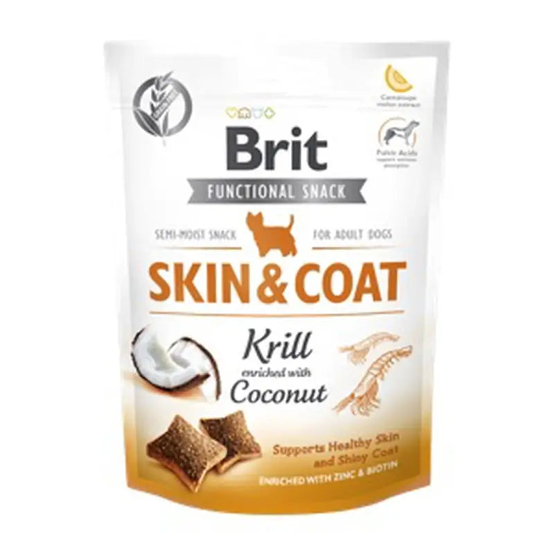Brit Care Dog Snack Skin & Coat 10 x 150g