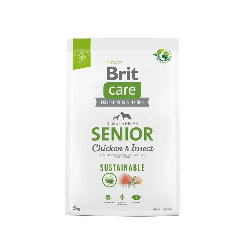 Brit Care Dog Sustainable Senior Chicken 3kg