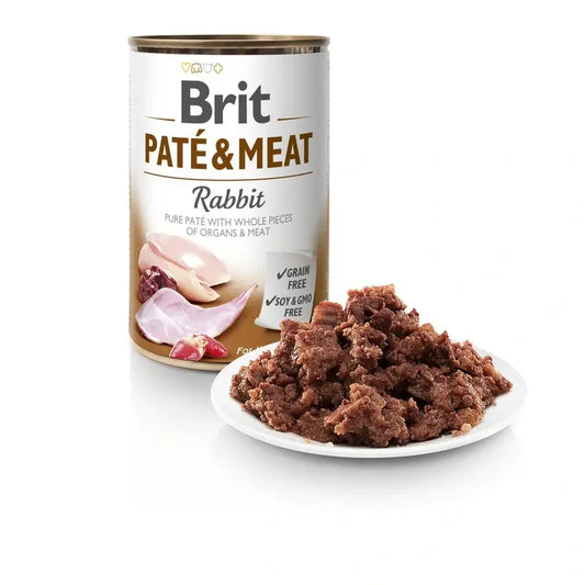 Brit Dog Rabbit Meat Pâté 6 x 400 grams