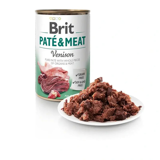 Brit Dog Venison Pâté 6 x 400 grams